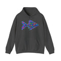 Fish Hoodie — Colorful Abstract Fish Graphic Pullover