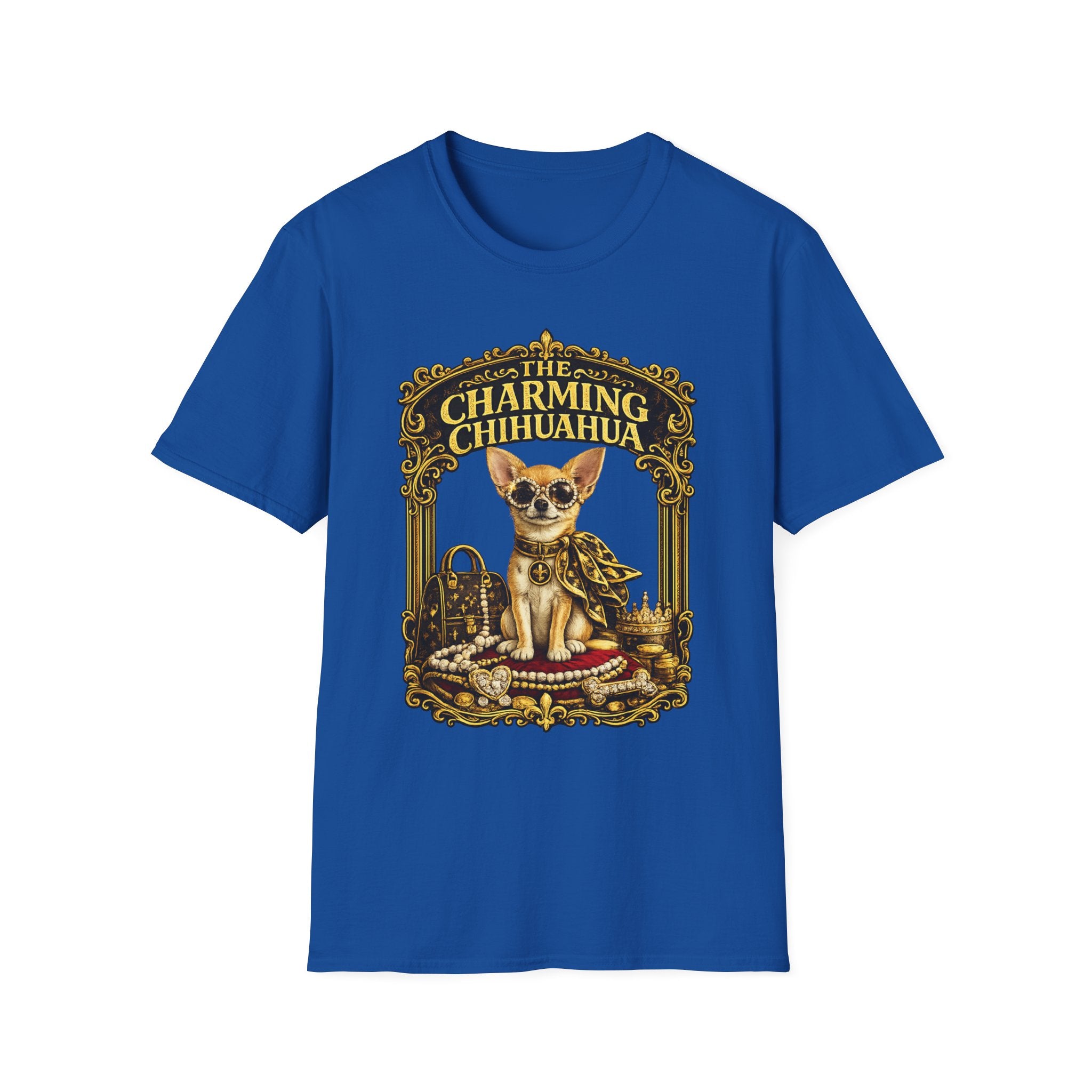 Chihuahua T-Shirt — Vintage "Charming Chihuahua"  Graphic Tee