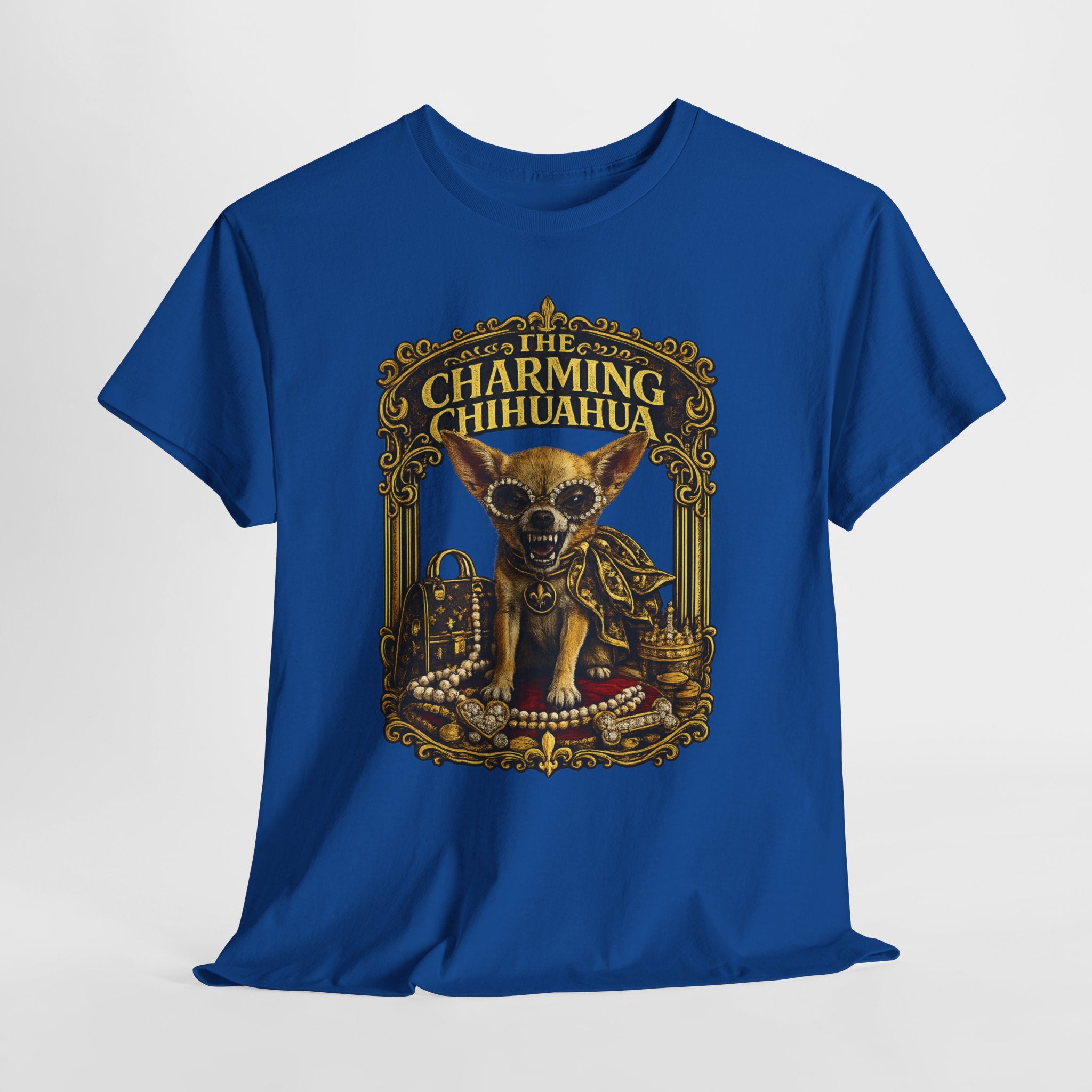 Chihuahua Tee-The Charming Chihuahua T-Shirt — Vintage Pet Portrait Tee