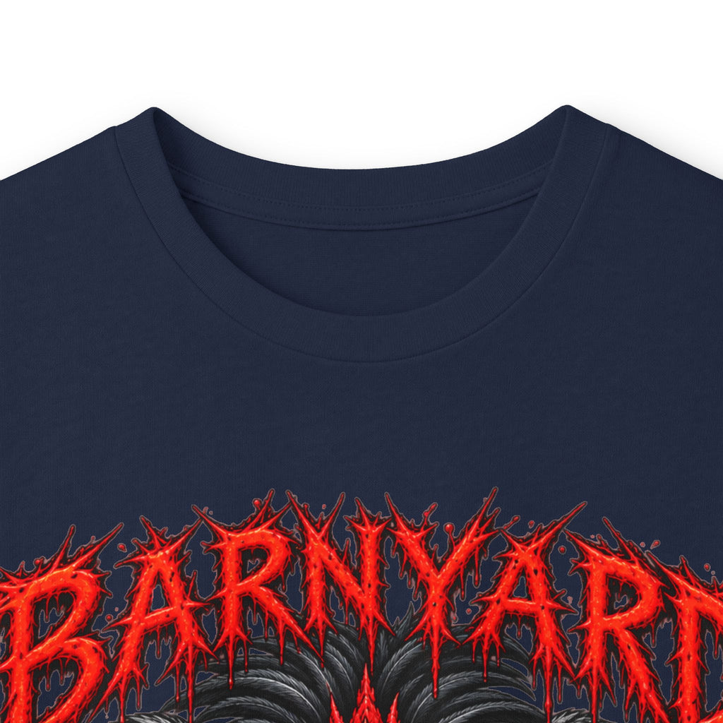 Barnyard Apocalypse Long Sleeve Tee — Rooster Graphic Shirt