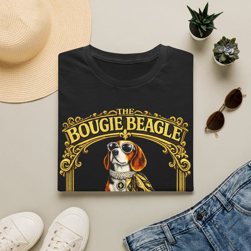 Beagle T-Shirt — Vintage Pampered Dog Graphic Tee