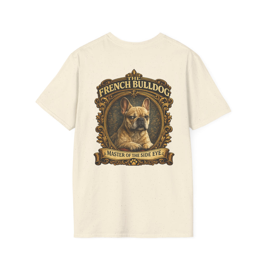 French Bulldog T-Shirt — "The French Bulldog: Master of the Side Eye" Vintage Dog Tee