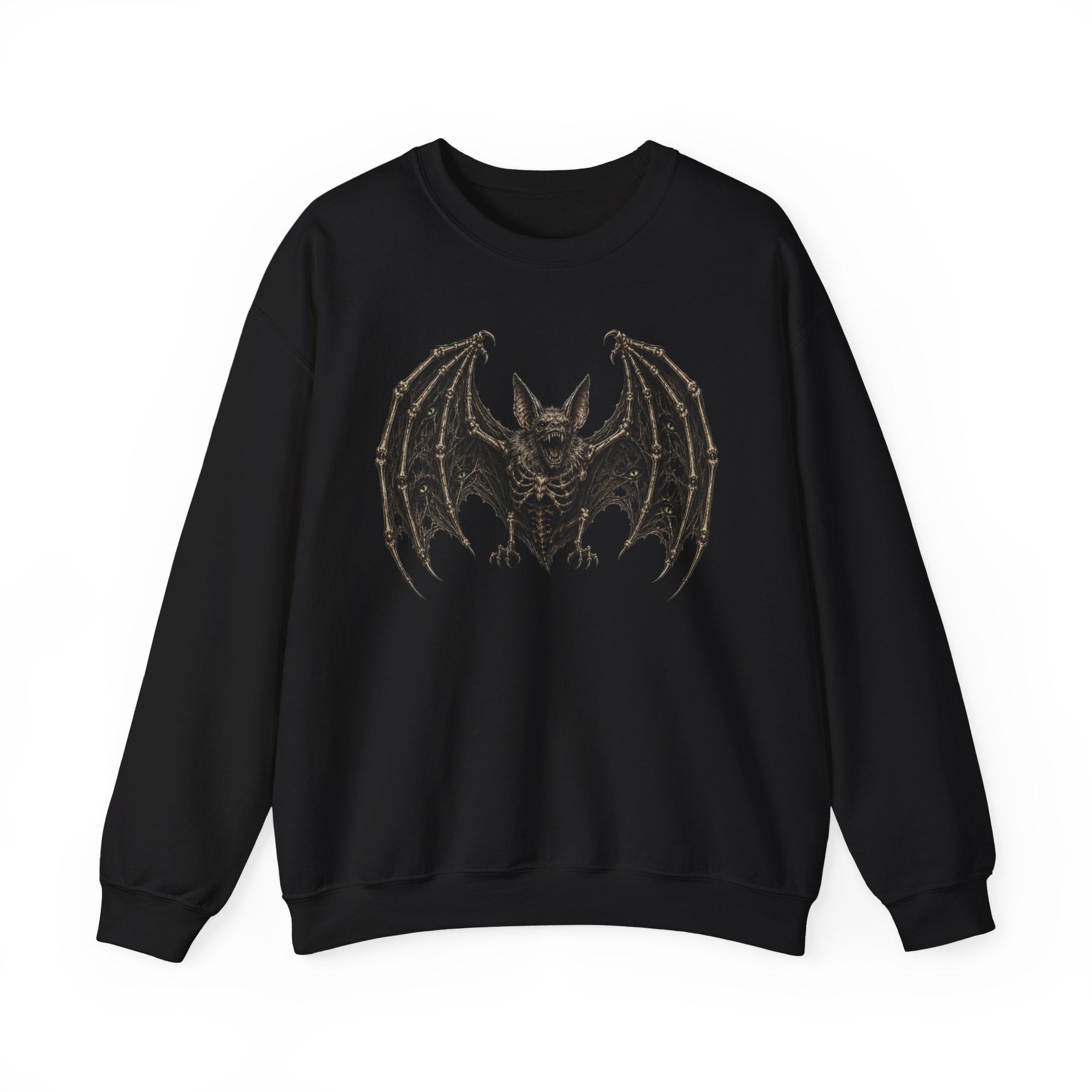 Gothic Bat Crewneck Sweatshirt