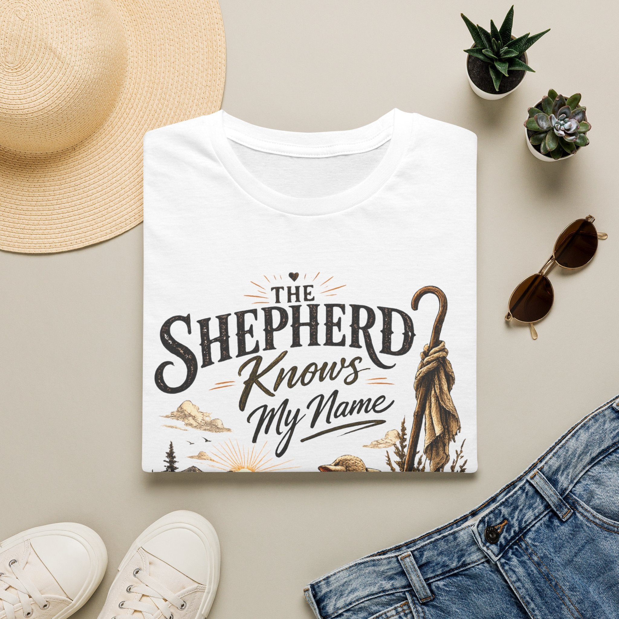 Shepherd Knows My Name T‑Shirt