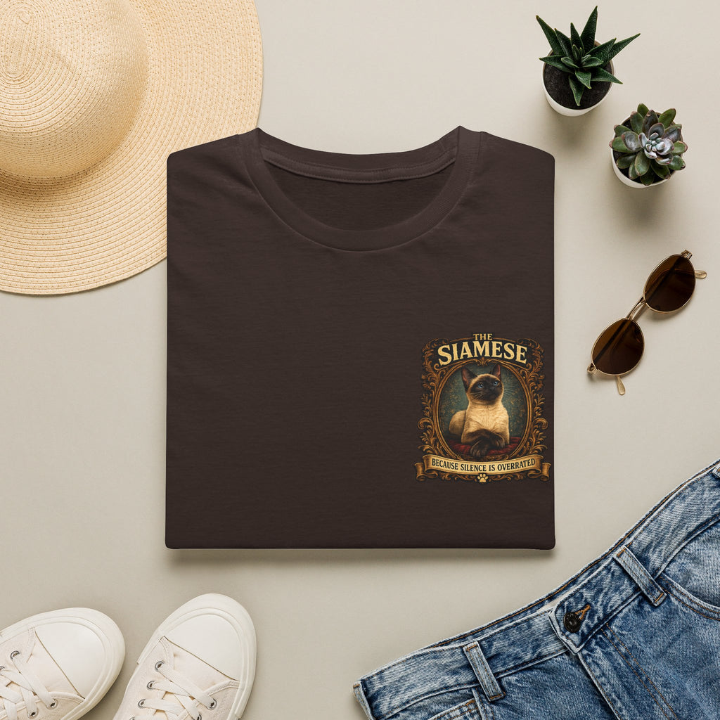 Siamese Cat Vintage Portrait T-Shirt