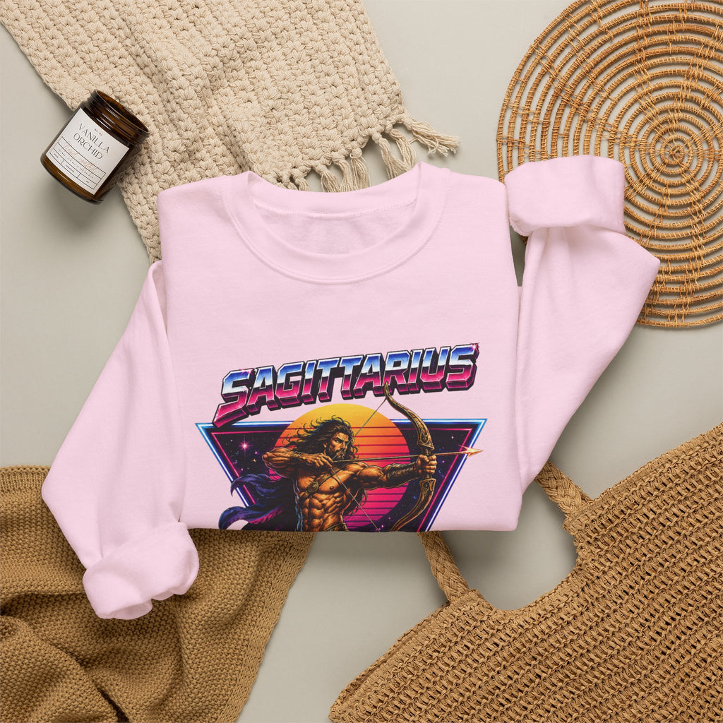 Centaurious Retro Metal Crewneck Sweatshirt