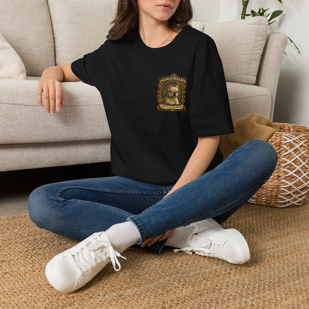 French Bulldog T-Shirt — "The French Bulldog: Master of the Side Eye" Vintage Dog Tee