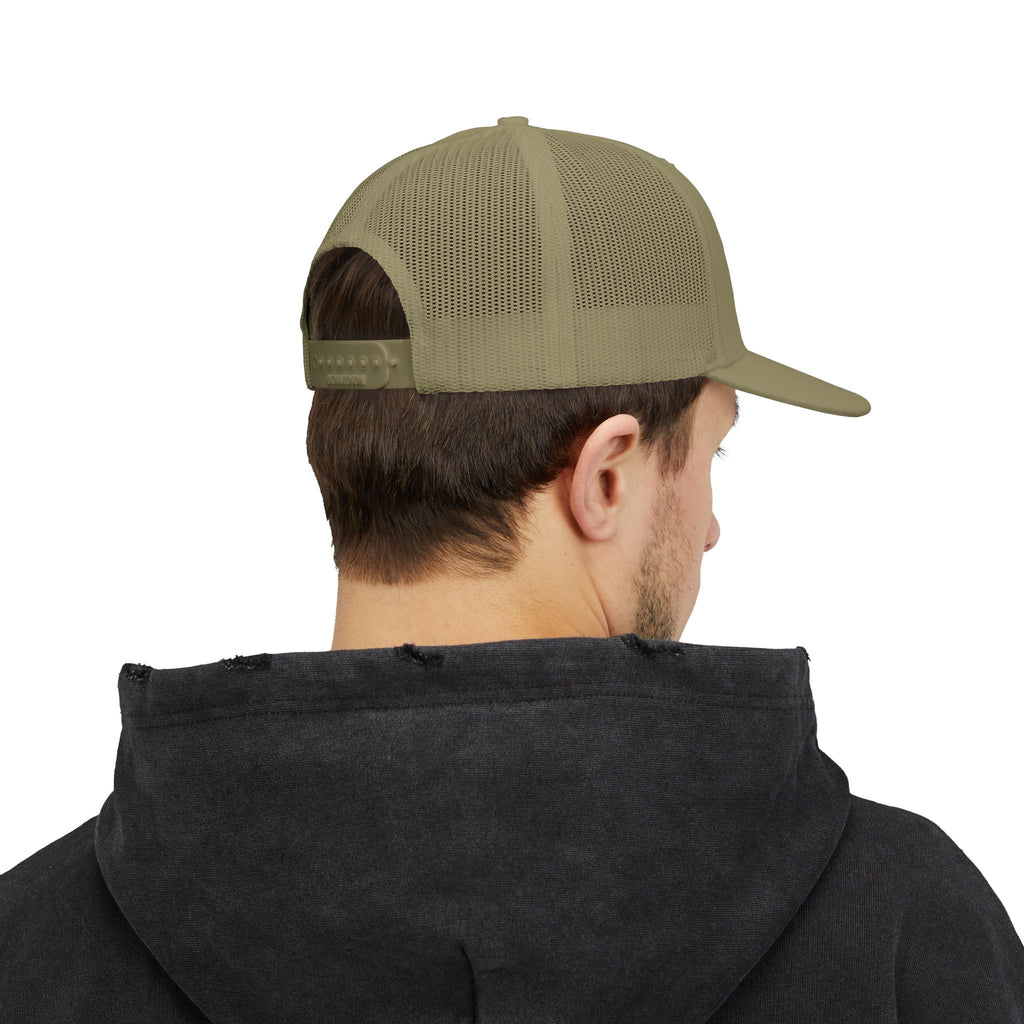 Coop King Trucker Hat - Rooster Farm Snapback Cap
