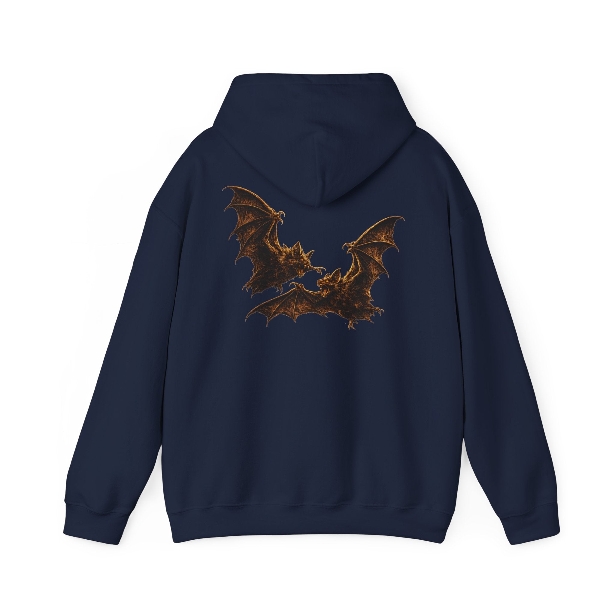 Bat Wings Hoodie — Gothic Halloween Graphic Sweatshirt