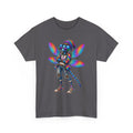 anthropomorphic Dragonfly Tee — Rainbow Glitch Dragonfly Graphic T-Shirt