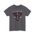 Libra Zodiac T‑Shirt — Retro Cosmic Scales Astrology Tee