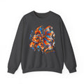 Goldfish Art Crewneck Sweatshirt – Colorful Fantail  Goldfish Illustration