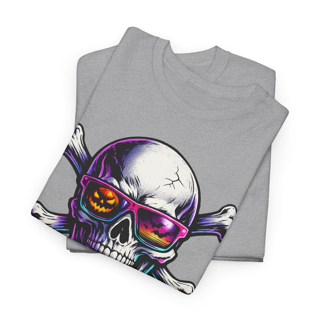 Neon Skull & Crossbones Graphic Tee