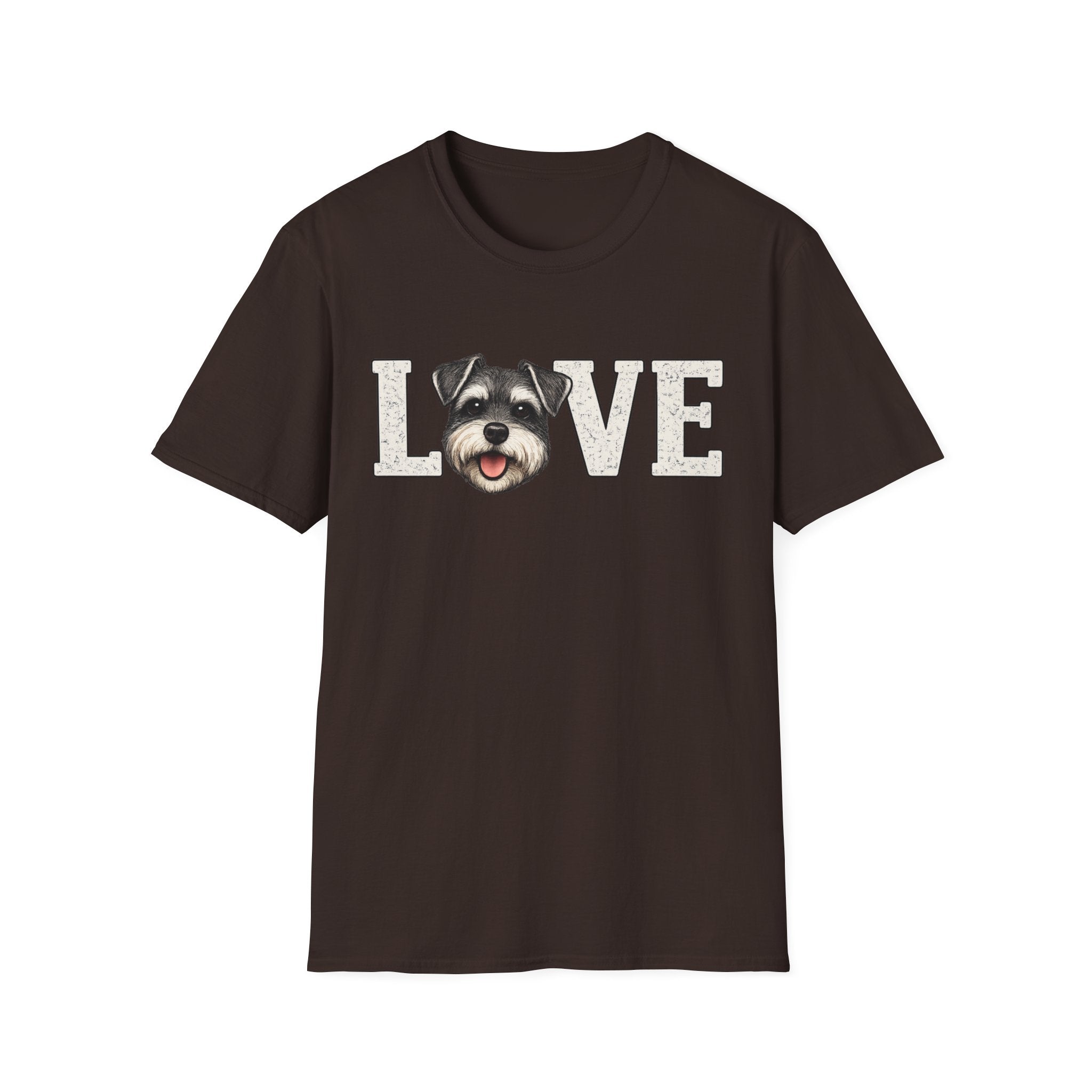 Love Schnauzer T-Shirt — Cute Dog Lover Tee