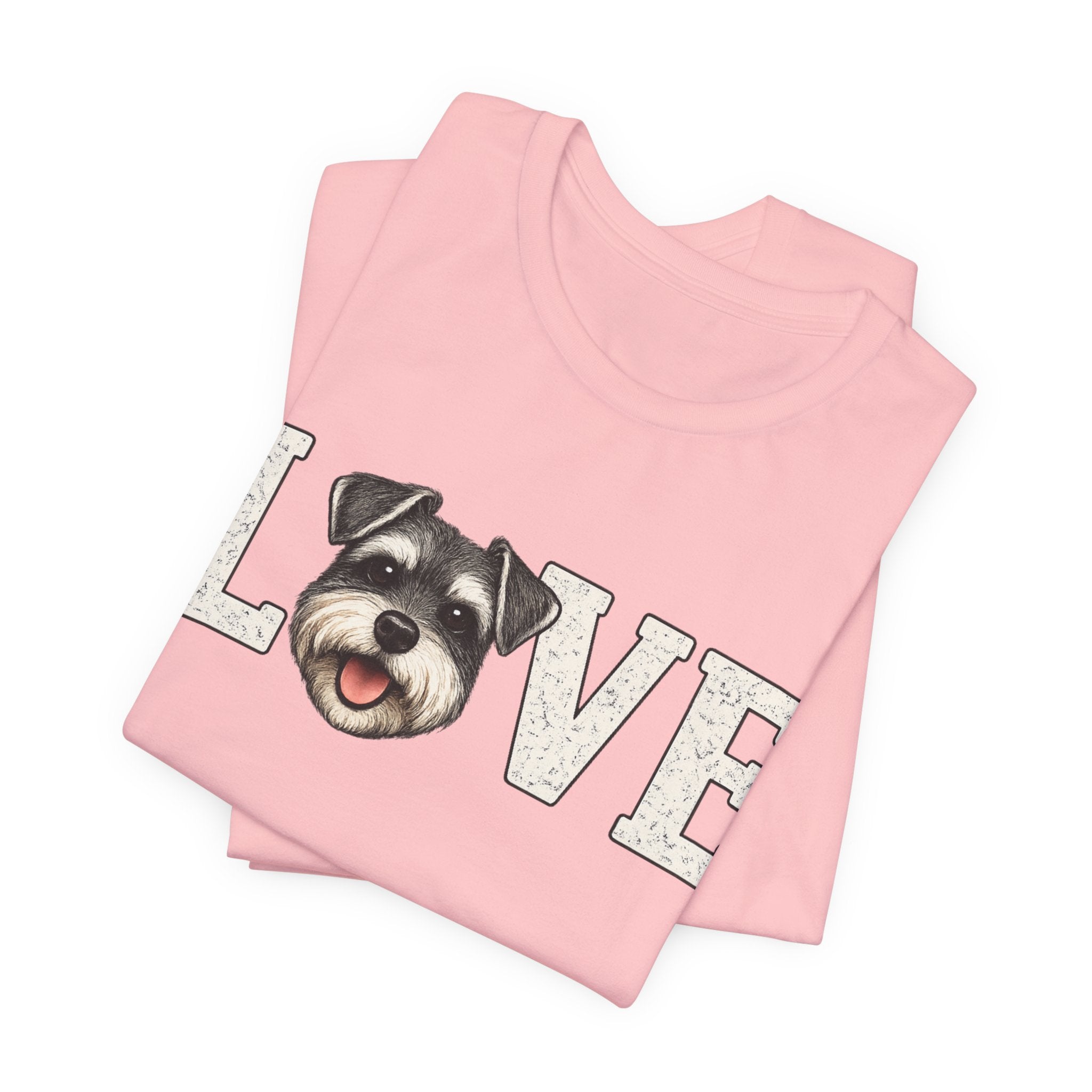 Love Schnauzer T-Shirt — Cute Dog Lover Tee