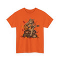 Boho  Cat Guitar T-Shirt - Hippie cat fall shirt, Peace Love Music Tee
