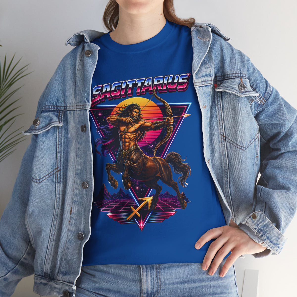 Sagittarius Retro Centaur Astrology Tee