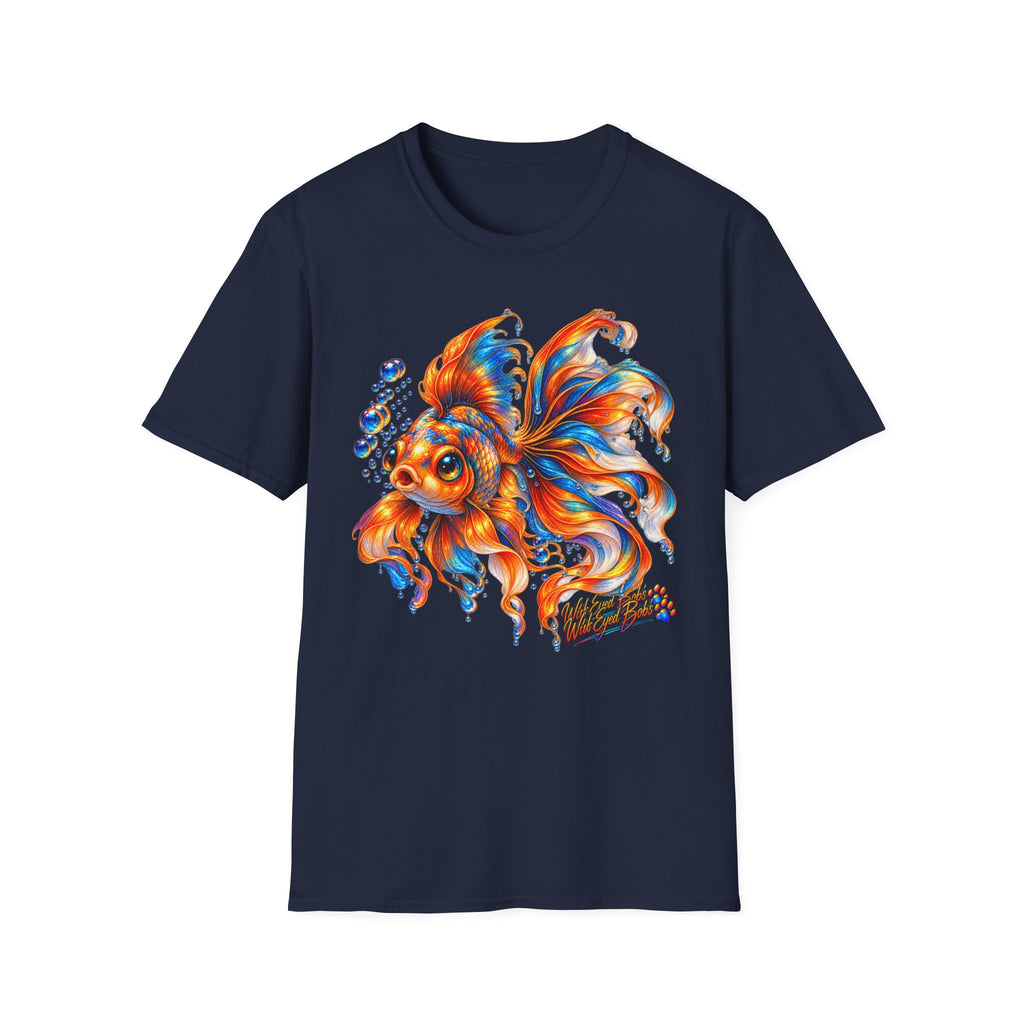 Colorful Goldfish T-Shirt — Vibrant Fish Art Tee