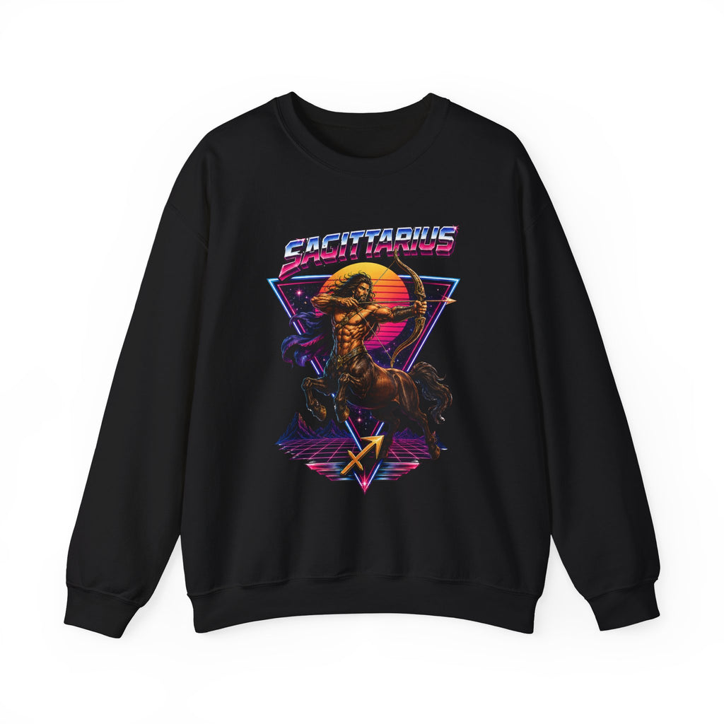Centaurious Retro Metal Crewneck Sweatshirt