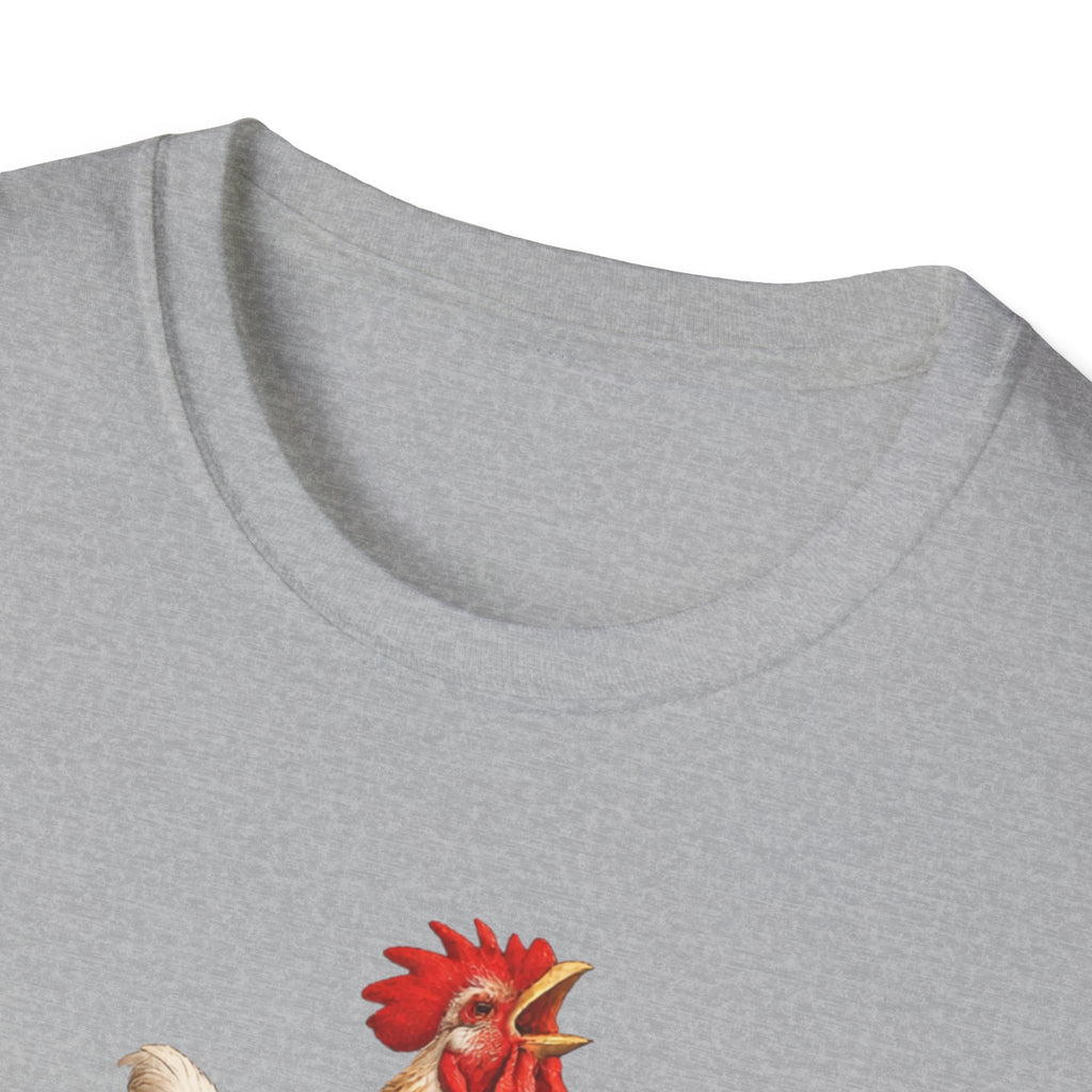 Rooster Morning Mercy T-Shirt – "His mercies are new every morning" Christian Tee