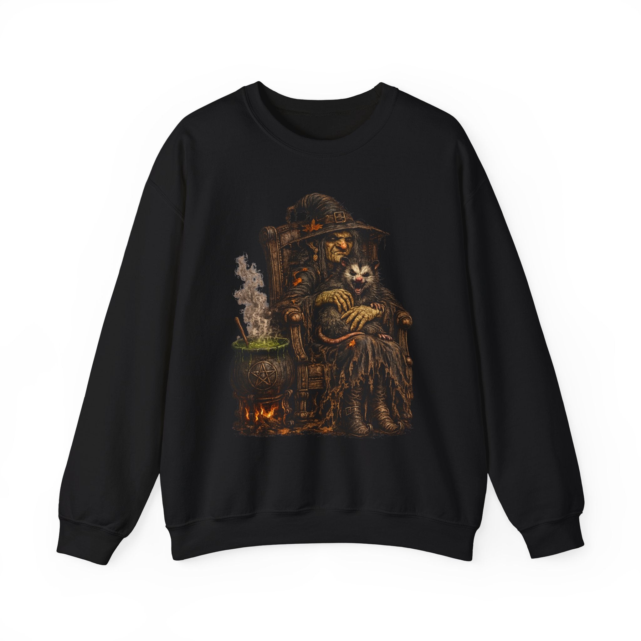 Witch & Possum Cauldron Sweatshirt