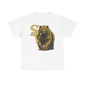 Bear Logo Tee — Vintage SV Grizzly Graphic T-Shirt