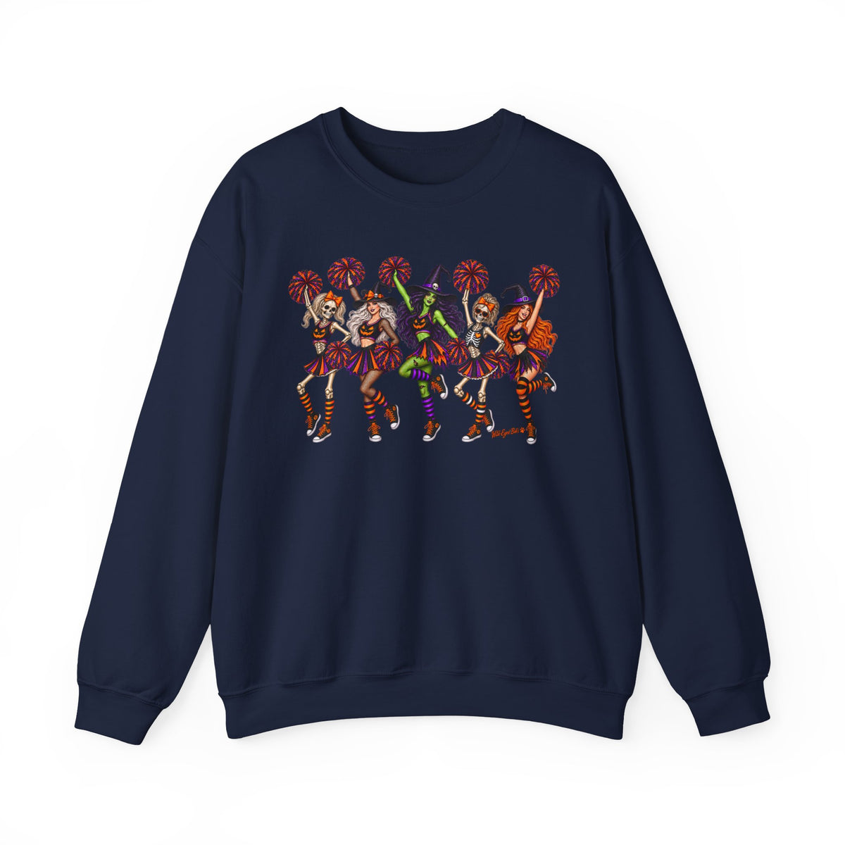 Cheer Squad Halloween Crewneck Sweatshirt