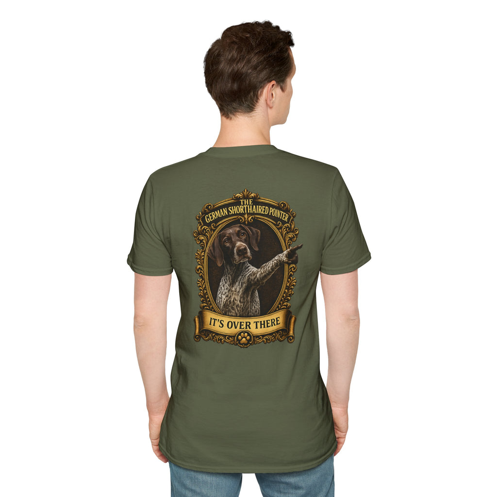 German Shorthaired Pointer T-Shirt – 'It's Over There' Dog Lover Tee