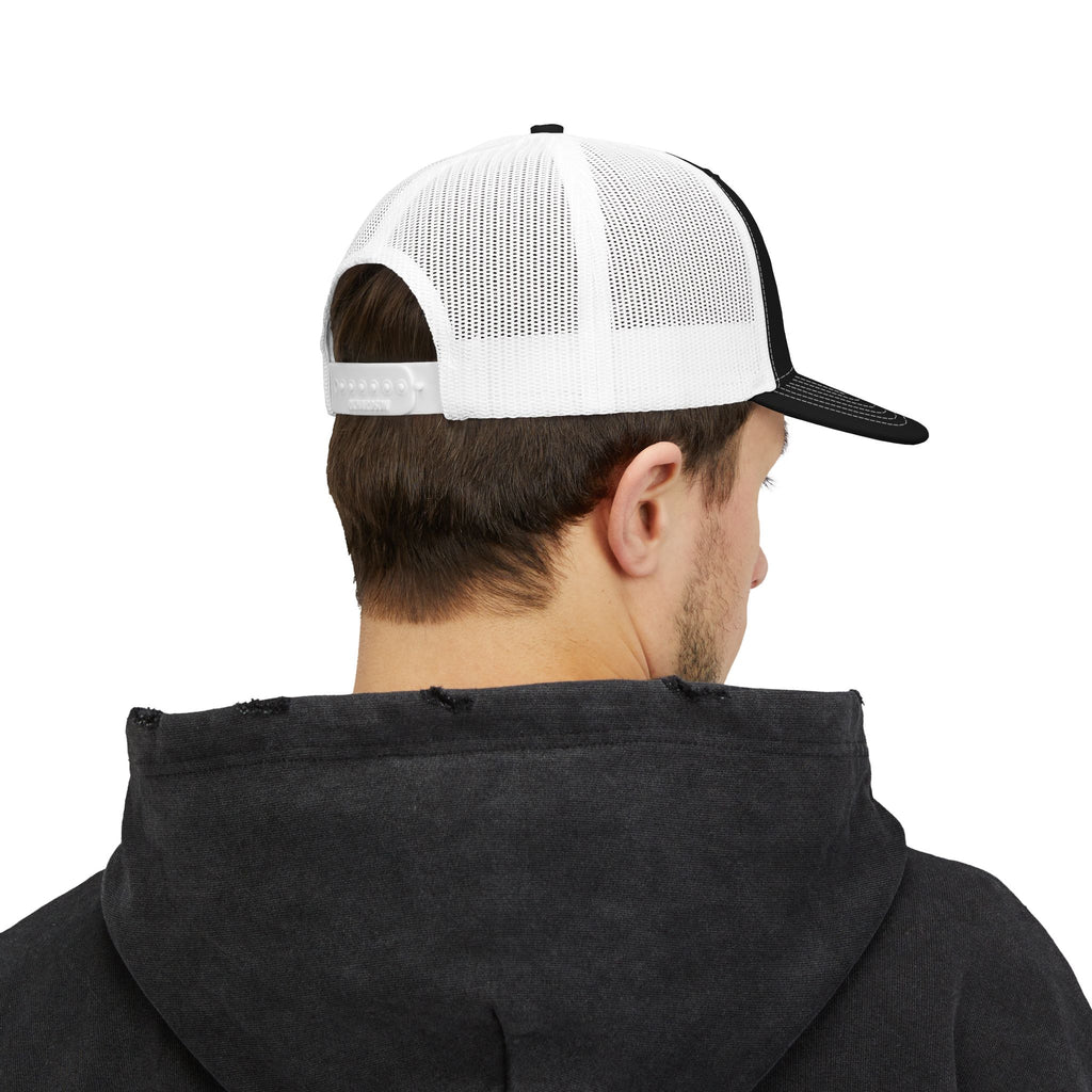 Coop King Trucker Hat - Rooster Farm Snapback Cap