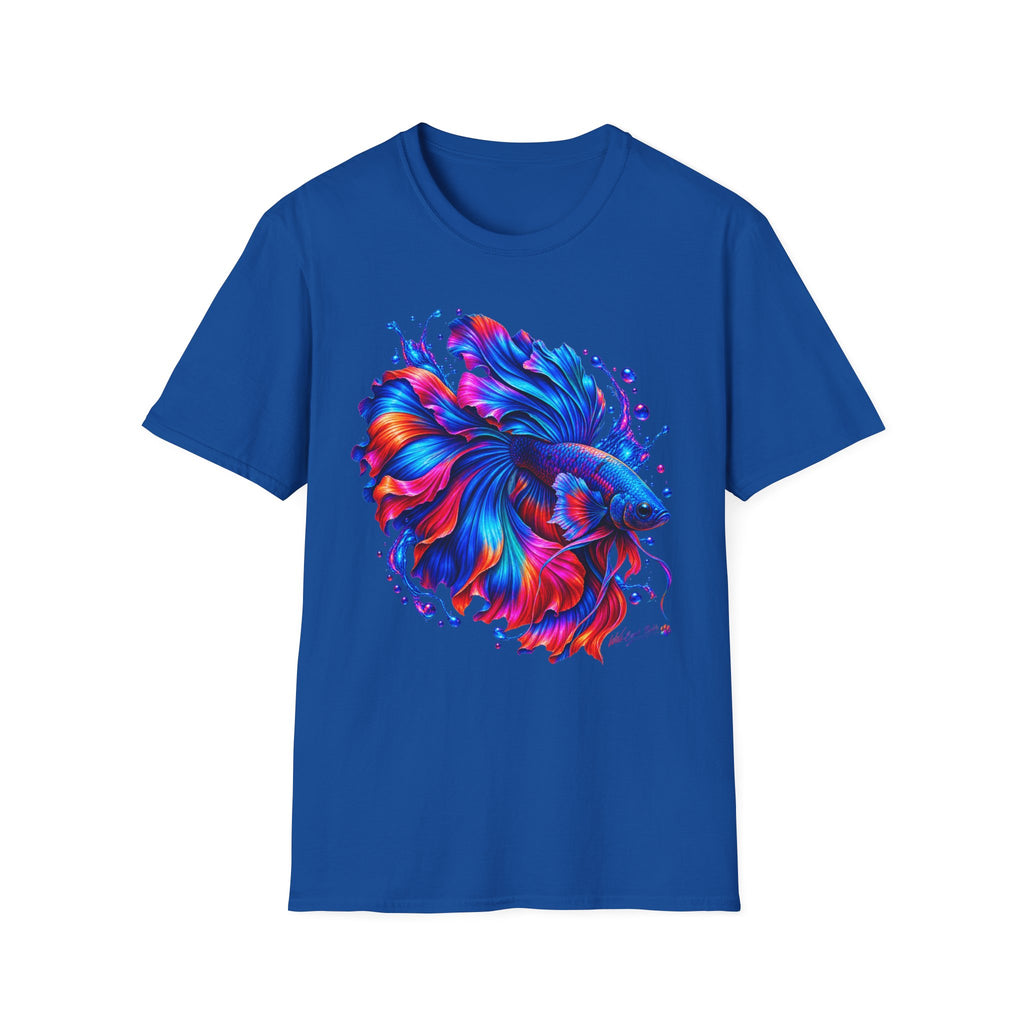 Betta Fish Color Splash T-Shirt