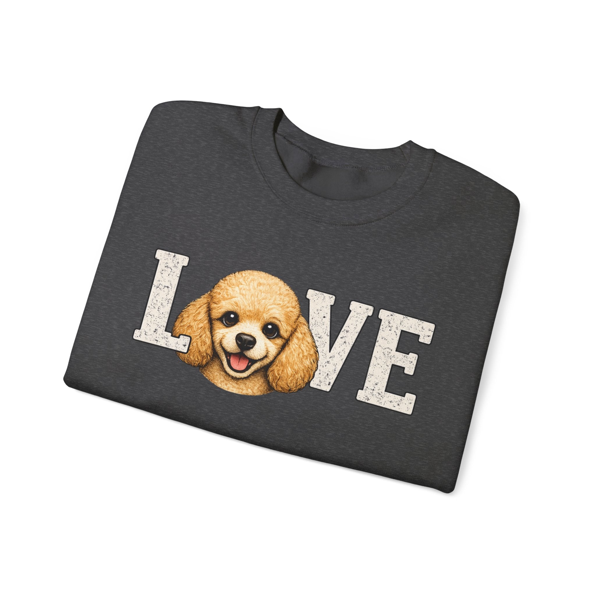 Poodle LOVE - Crewneck Sweatshirt