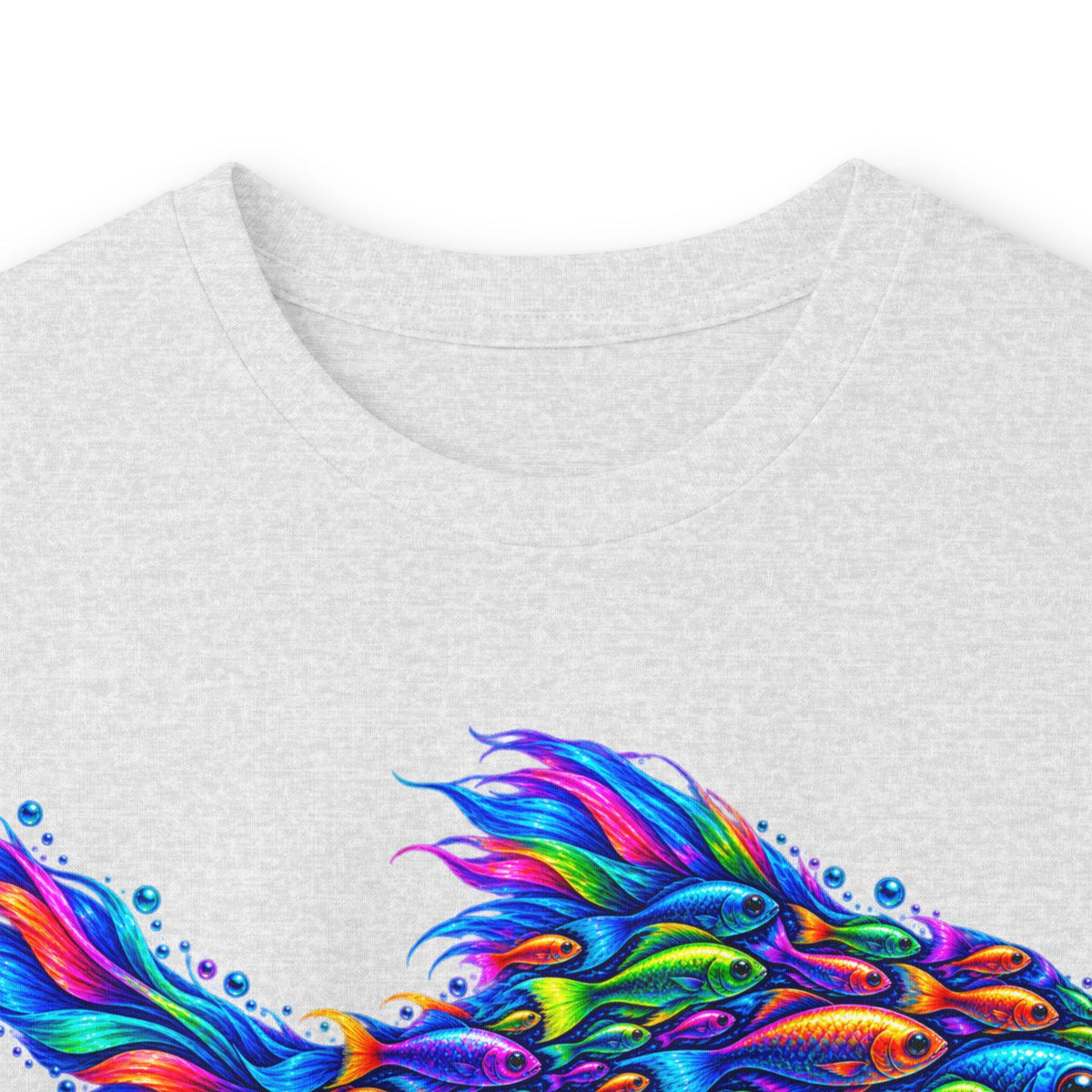 Colorful Fish Art Long Sleeve Tee