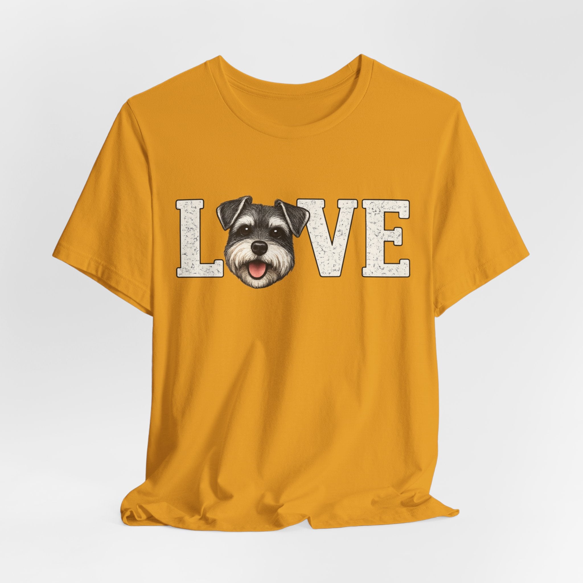 Love Schnauzer T-Shirt — Cute Dog Lover Tee