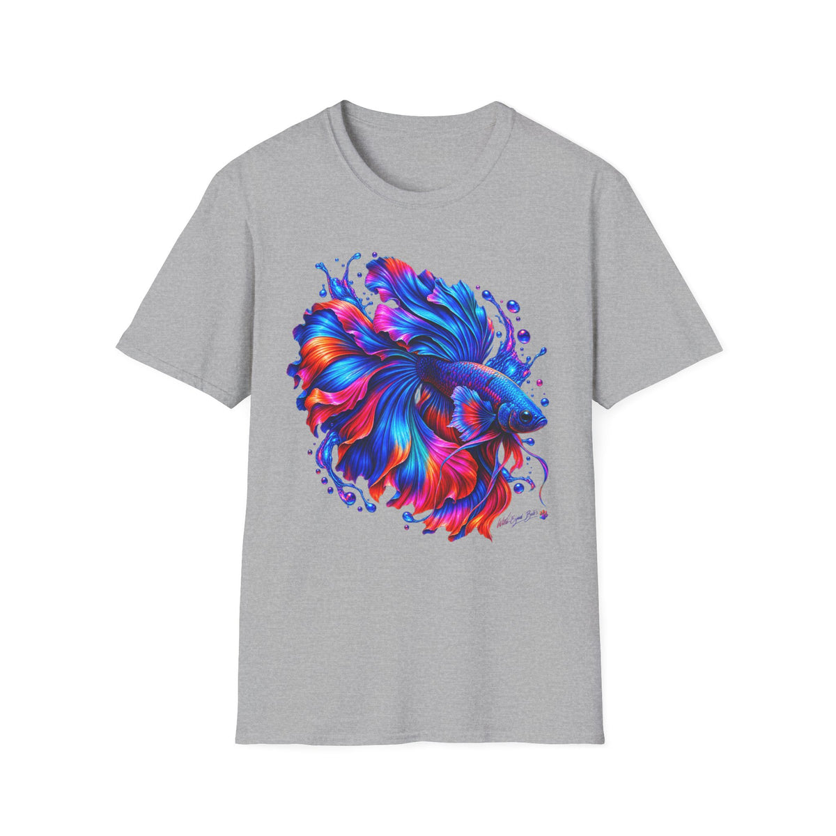 Betta Fish Color Splash T-Shirt