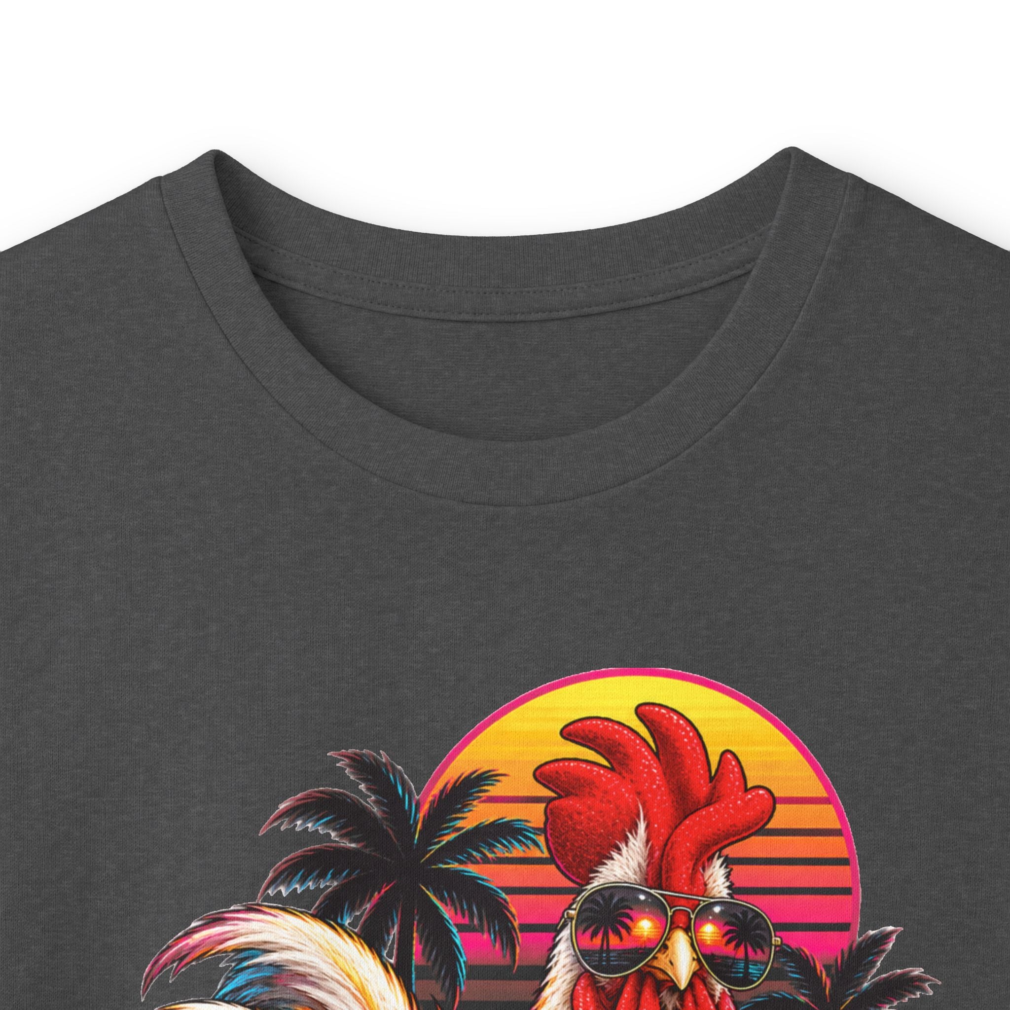 Rooster Sunset Long Sleeve Tee