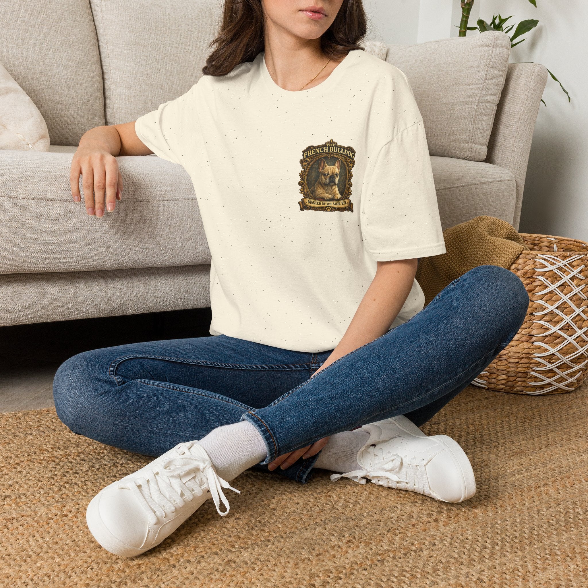 French Bulldog T-Shirt — "The French Bulldog: Master of the Side Eye" Vintage Dog Tee