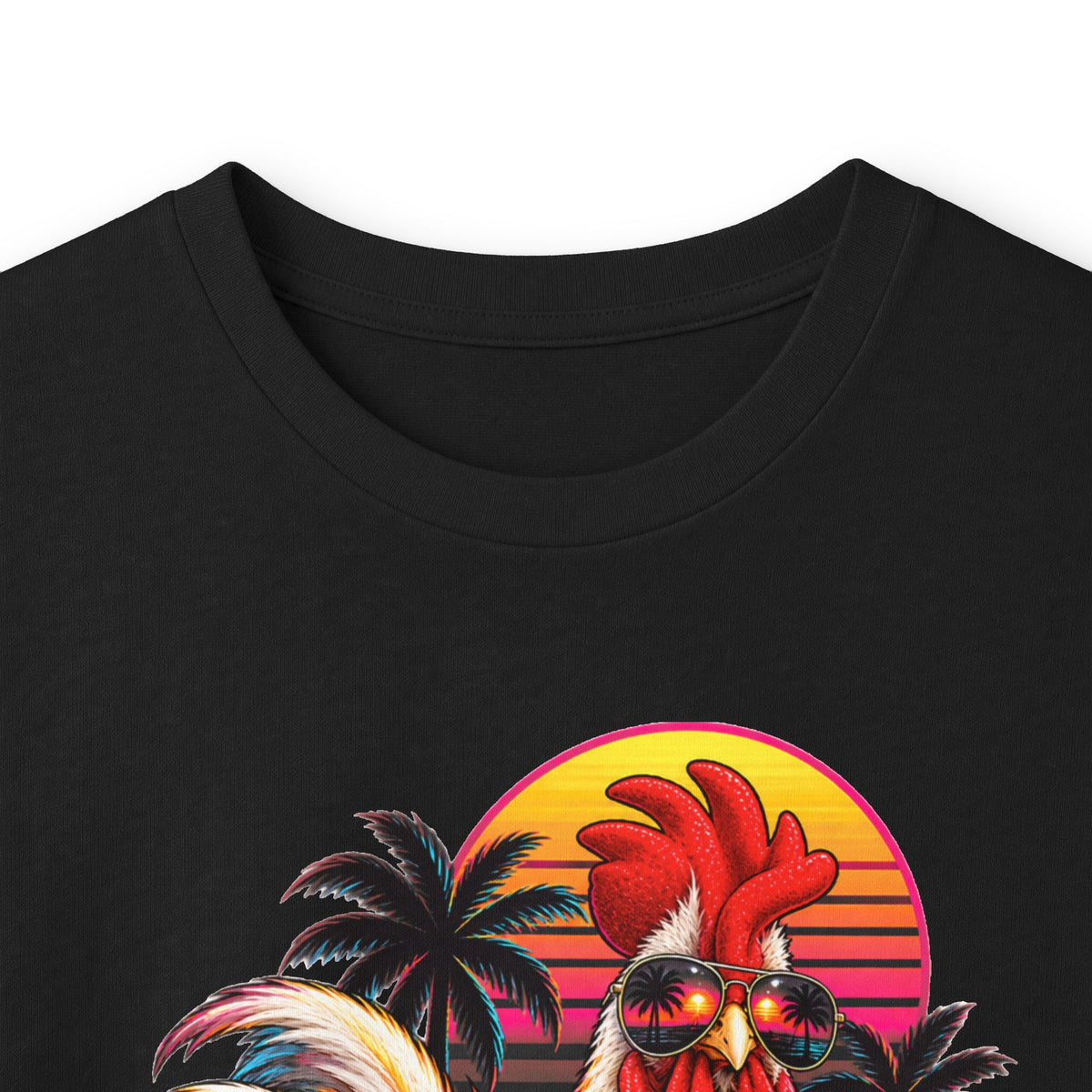 Rooster Sunset Long Sleeve Tee