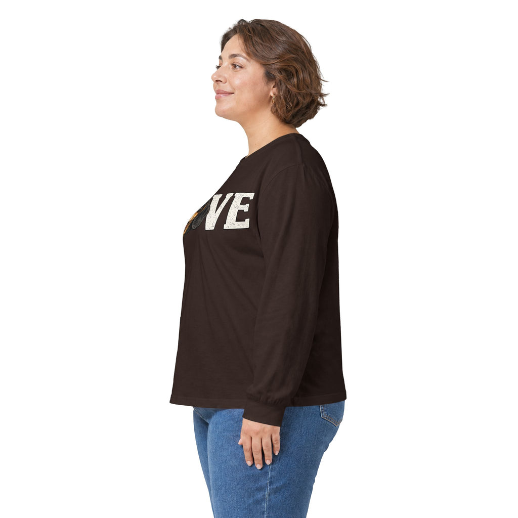 Love Dachshund Long Sleeve Tee - Cute Dog Lover Shirt