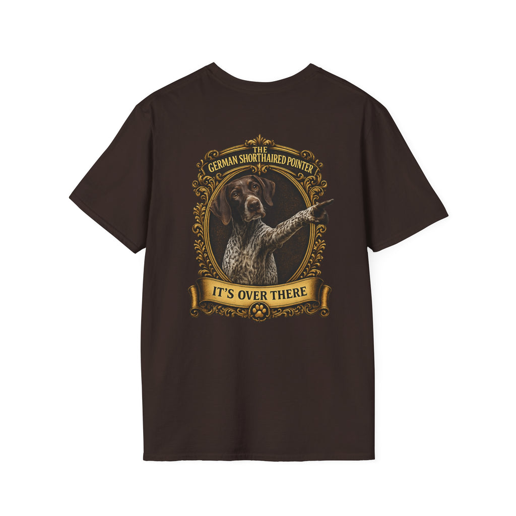 German Shorthaired Pointer T-Shirt – 'It's Over There' Dog Lover Tee