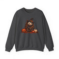 Halloween Possum Witch Sweatshirt — Pumpkin & Spooky Night Crewneck