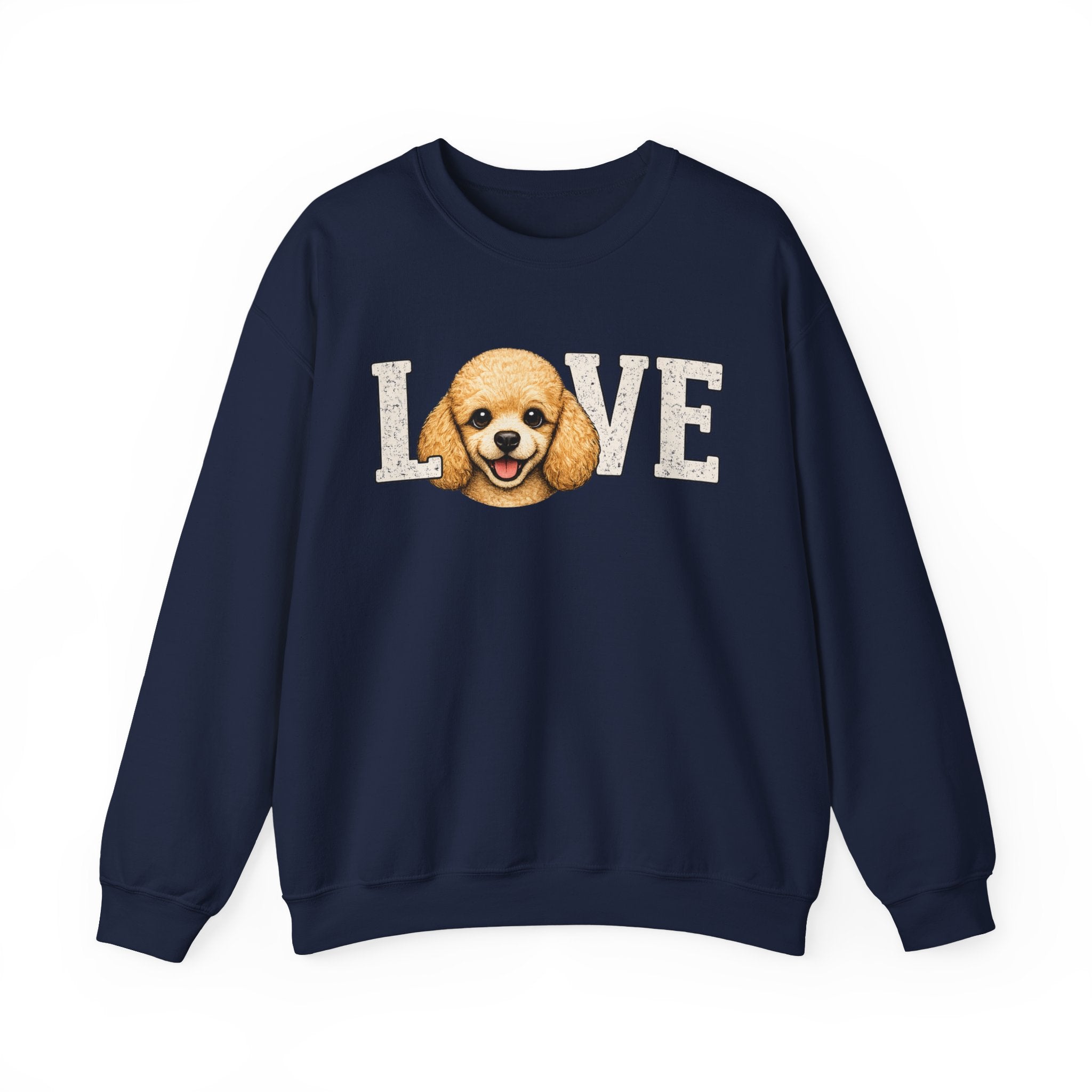Poodle LOVE - Crewneck Sweatshirt