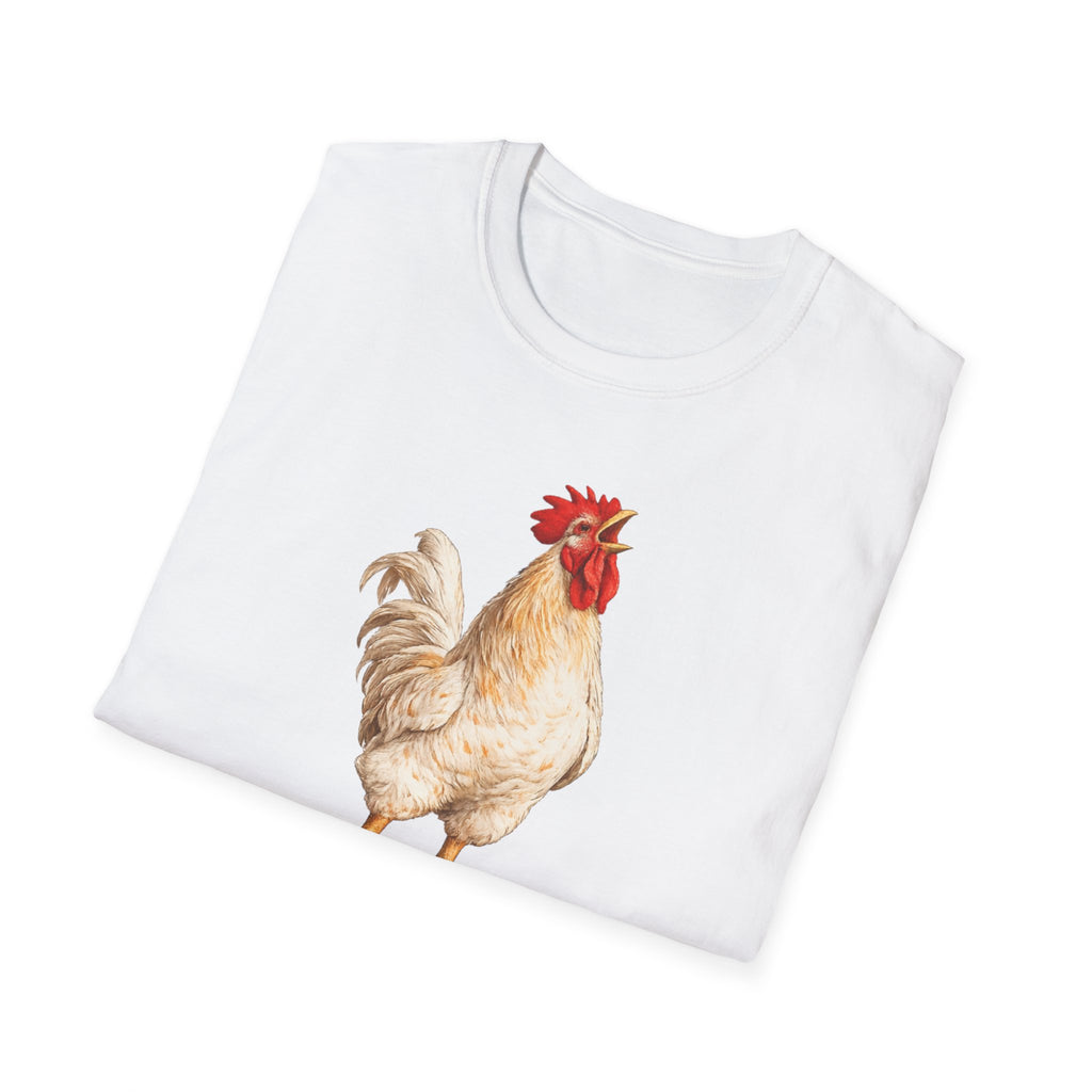 Rooster Morning Mercy T-Shirt – "His mercies are new every morning" Christian Tee