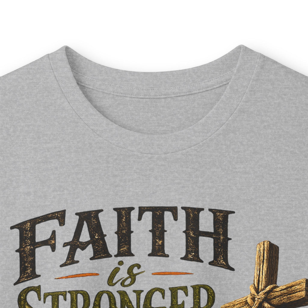 Faith Is Stronger Than Fear Long Sleeve Tee