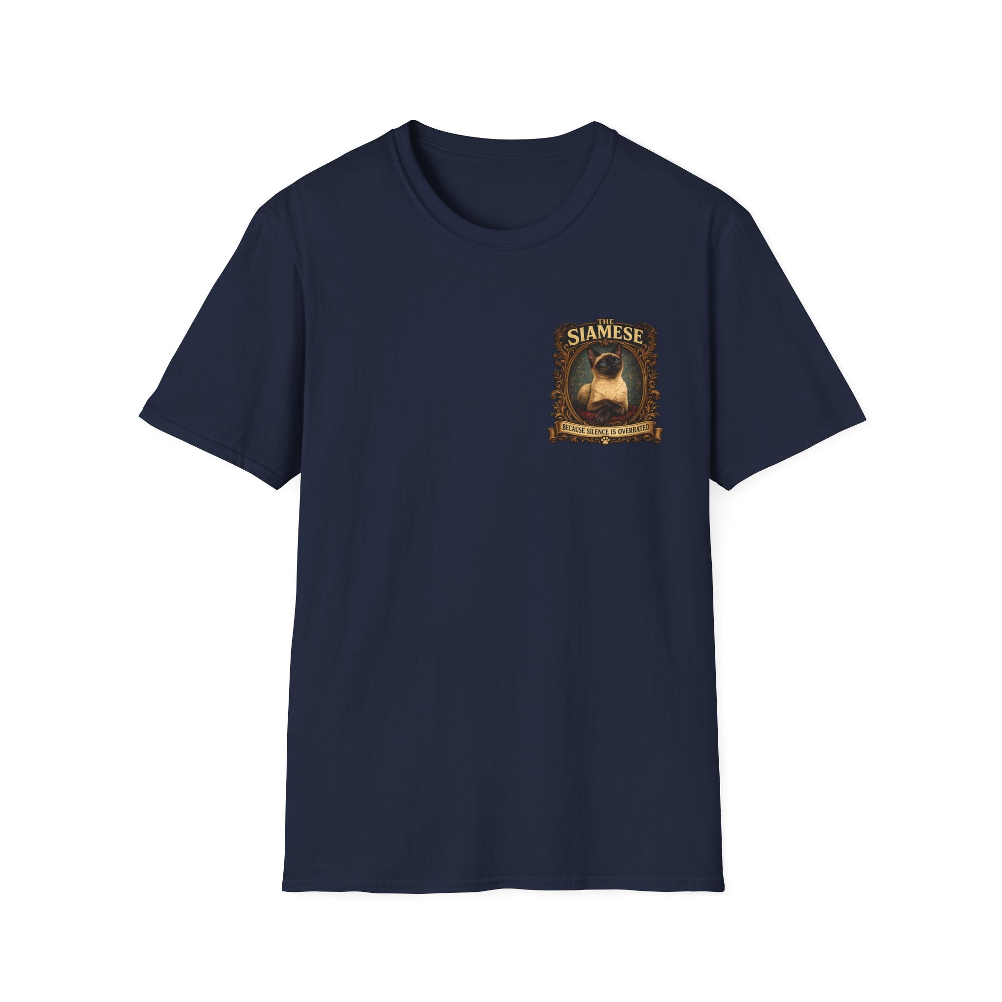 Siamese Cat Vintage Portrait T-Shirt