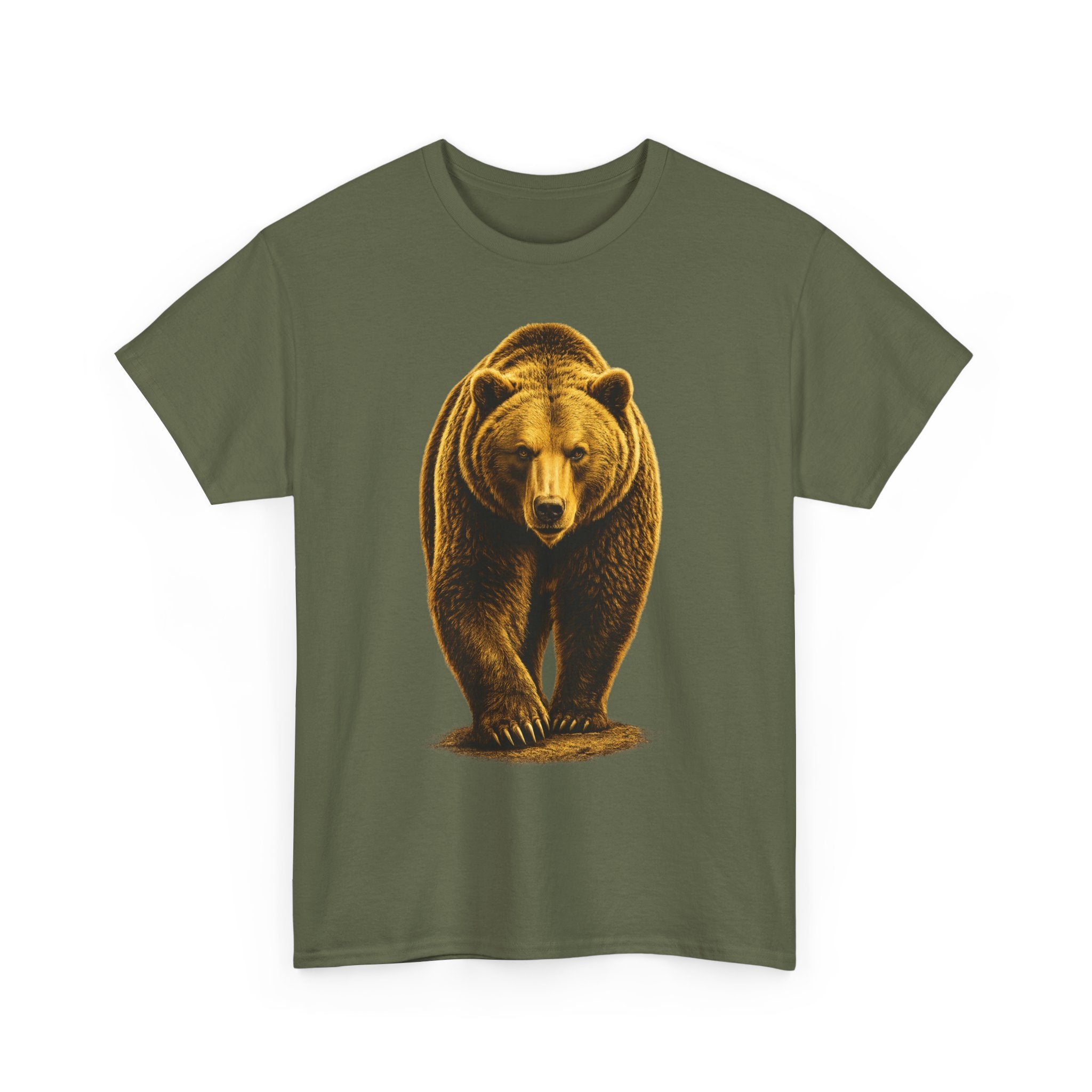 Bear Graphic Tee — Wilderness Grizzly Shirt for Outdoor Lovers