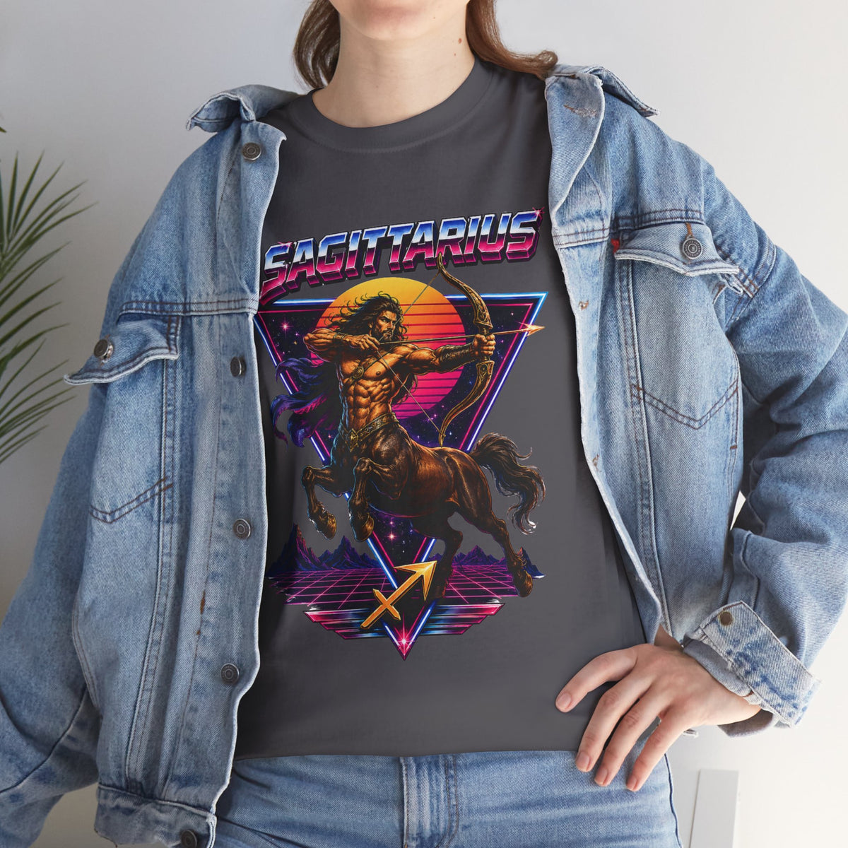 Sagittarius Retro Centaur Astrology Tee