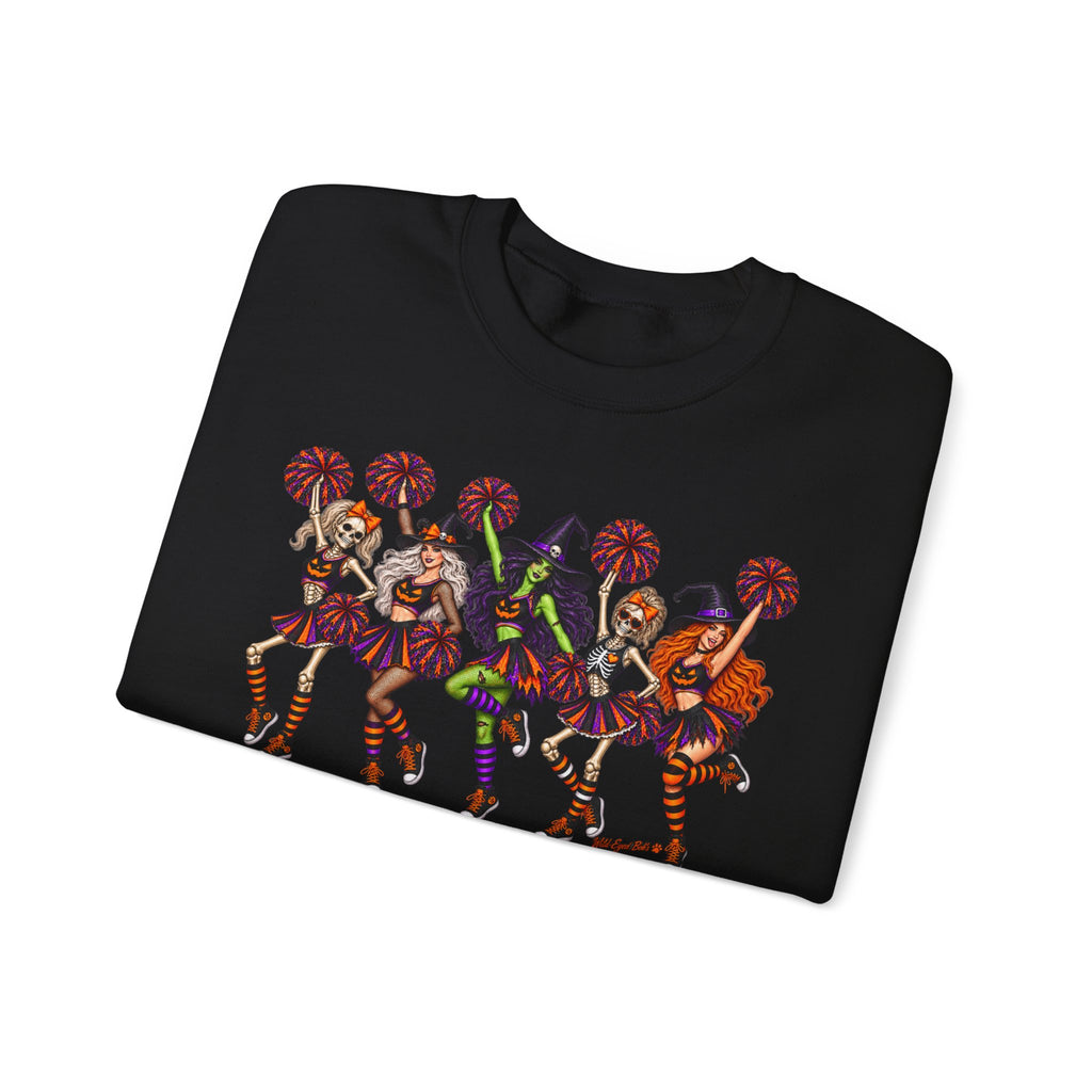 Cheer Squad Halloween Crewneck Sweatshirt