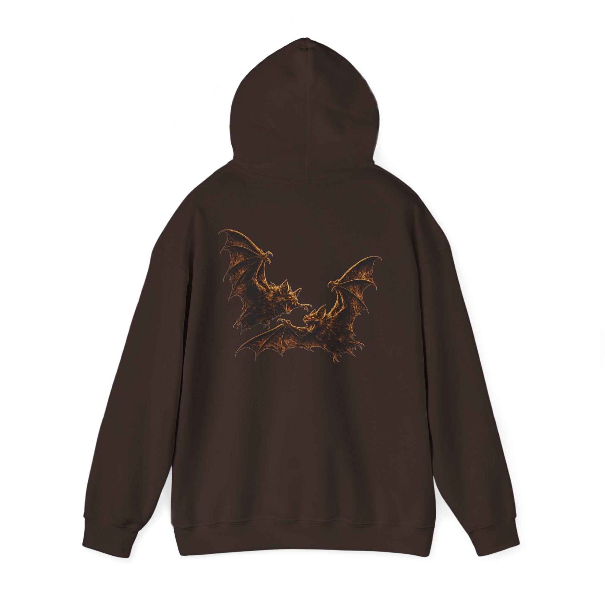 Bat Wings Hoodie — Gothic Halloween Graphic Sweatshirt