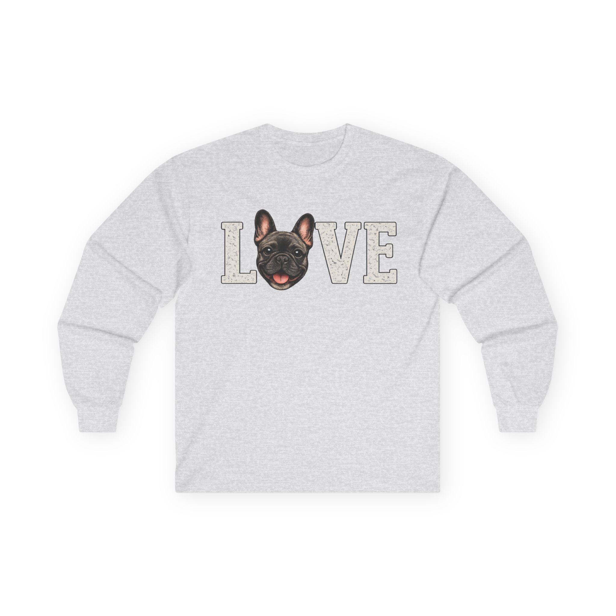 French Bulldog Love Long Sleeve Tee