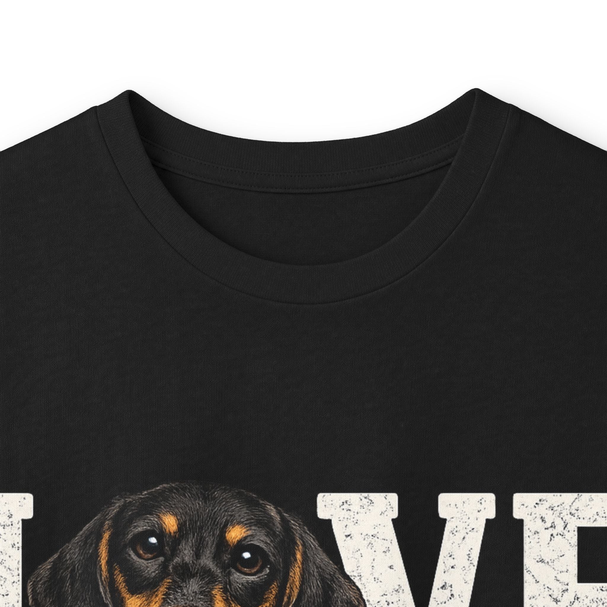 Love Dachshund Long Sleeve Tee - Cute Dog Lover Shirt